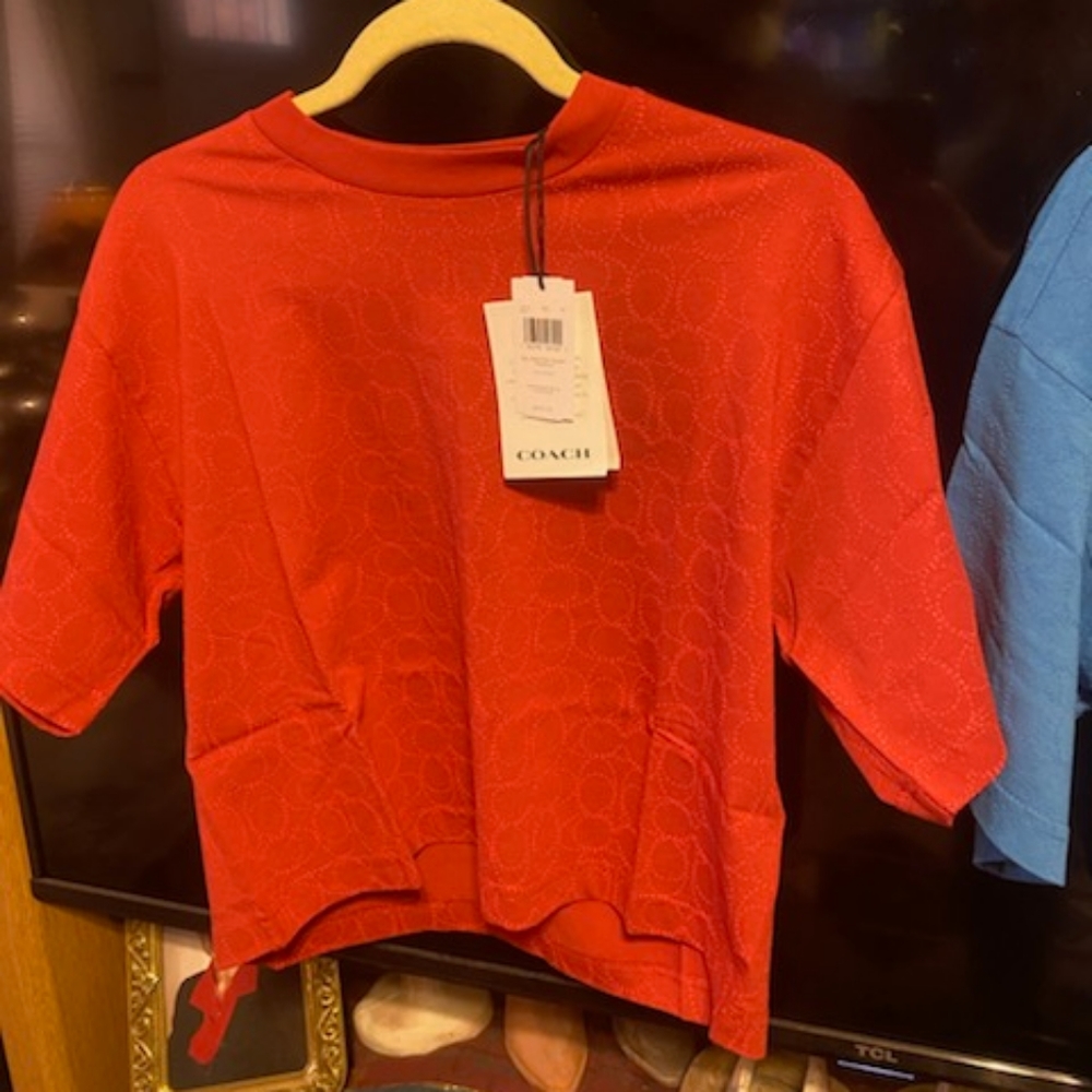 Coach crop top